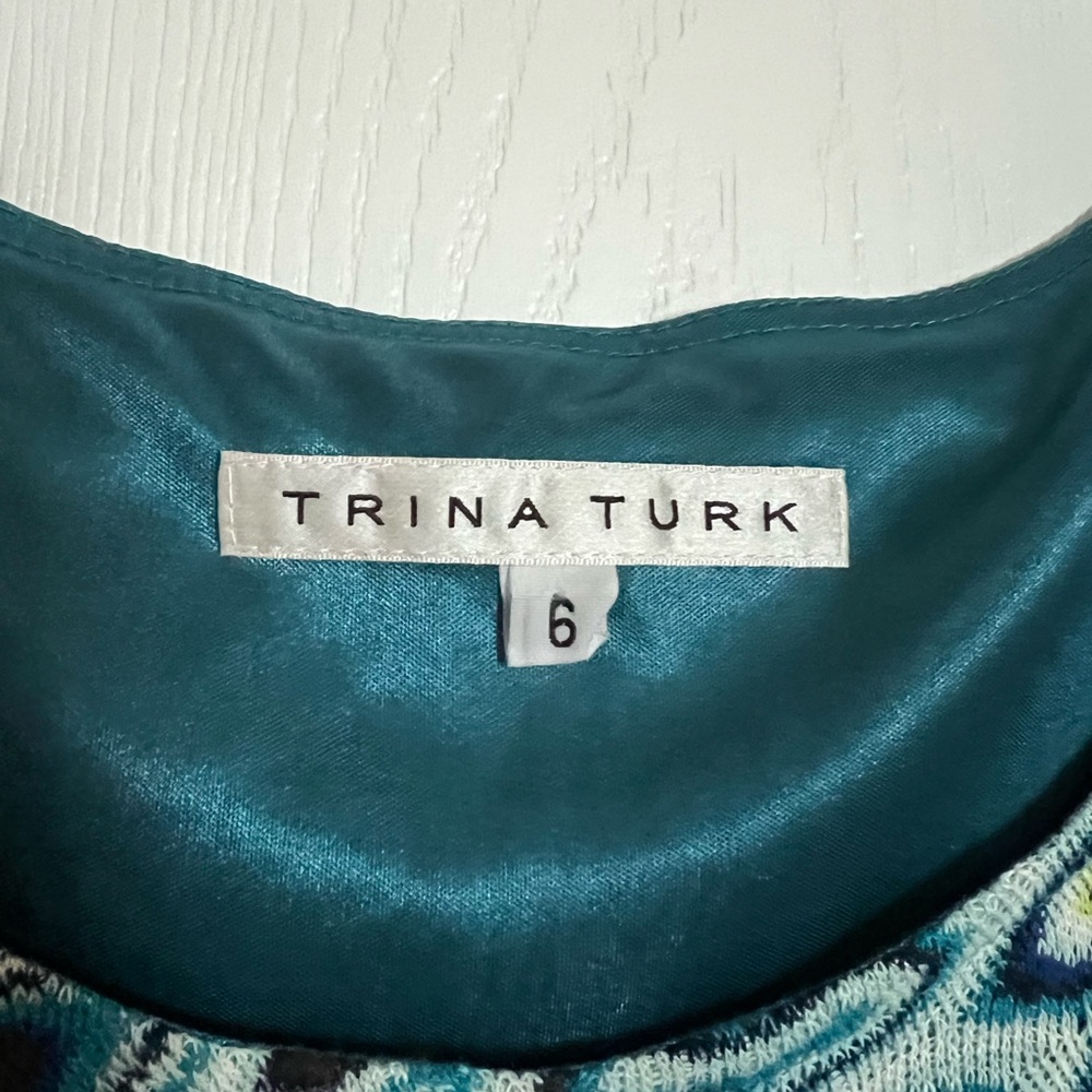 Trina Turk Moesha dress size 6 - Picture 5 of 9